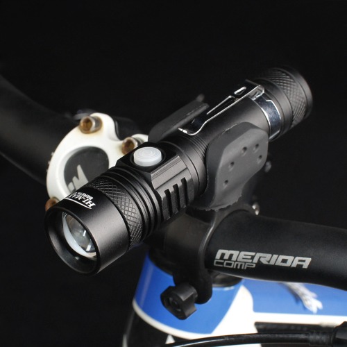 베레타-V7 초경량 미니 줌 LED 자전거라이트 전조등 후레쉬 랜턴